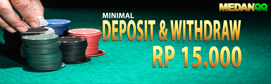 MedanQQ Minimal Deposit & Withdraw
